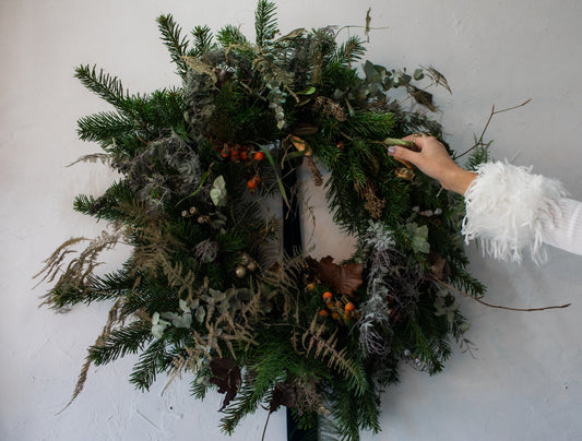 Christmas Wreath Workshop - 22 November (Brew & Bake - Belfast)